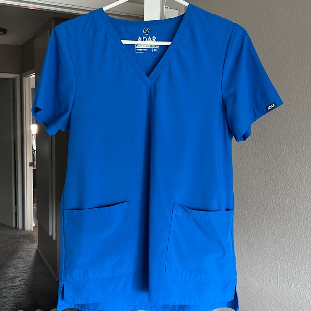 Blue scrubs set